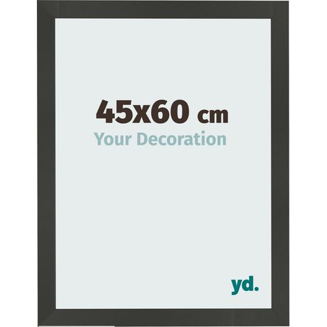 yd. - Cadre photo 45x60 - Anthracite - MDF - Bologna (1/5)
