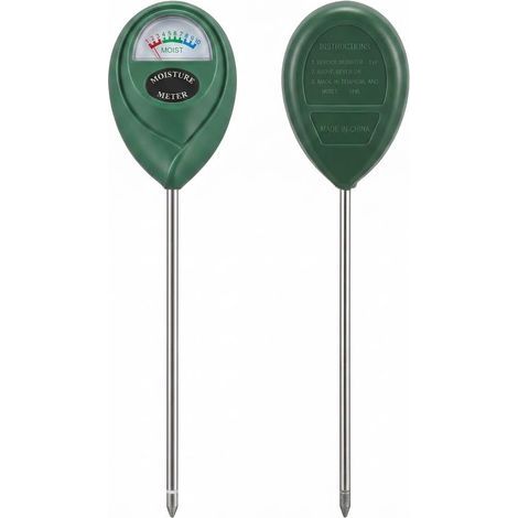 Testeur Humidité Plante avec Sonde 16,5 cm, Hygrometre Plante sans Pile, Humidimètre Sol pour Plantes D’intérieur et D’extérieur, Testeur Humidité Plantes en Pot, Capteur Humidité Sol (1/4)