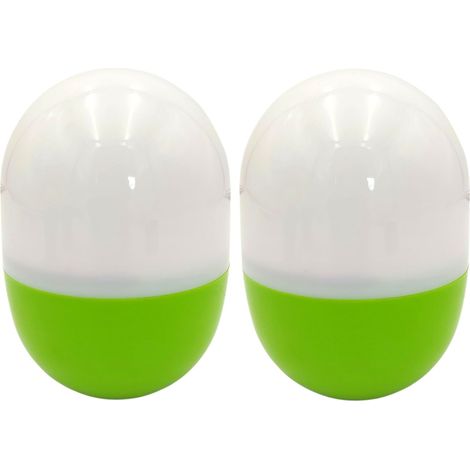 2x Dreh Dir Licht 2.0 Grün 12,5cm Nachtlicht Campinglampe Taschenlampe Leselampe (1/4)