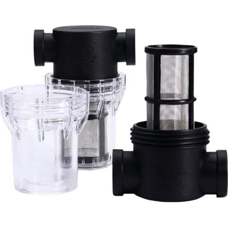 Récupérateur d'eau de pluie - Réservoir de 1 000 litres avec filtre, raccord pour tuyau d'arrosage S60 x 6 3/4" (24 mm x 20 mm) (1/4)