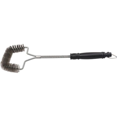 TrendLine Grillbürste 40 cm Grillreiniger Stahlbürste Edelstahl