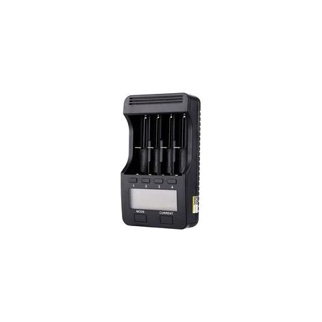 Chargeur de pile Liitokala Lii-500 – Écran LCD – 4 emplacements pour batteries Ni-MH Ni-Cd Li-Ion – Courants réglables jusqu'à 1000mA (1/5)