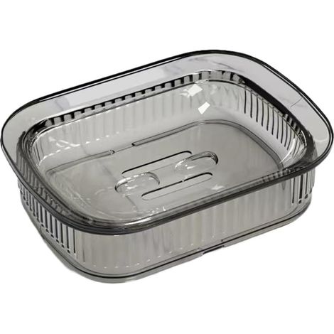 Soap Dish Holder Super Suction Box Portable Accessory