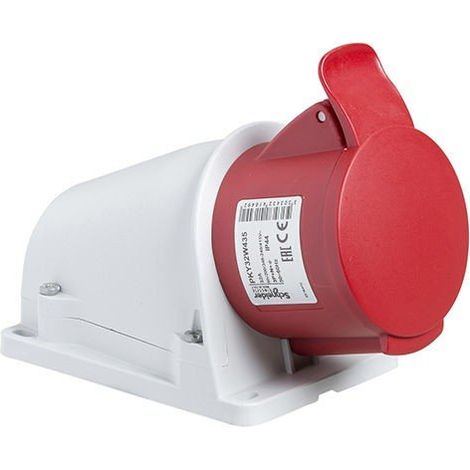SCHNEIDER PKY32W435 Presa a muro PK 32A 3P+N+TT 380-415V