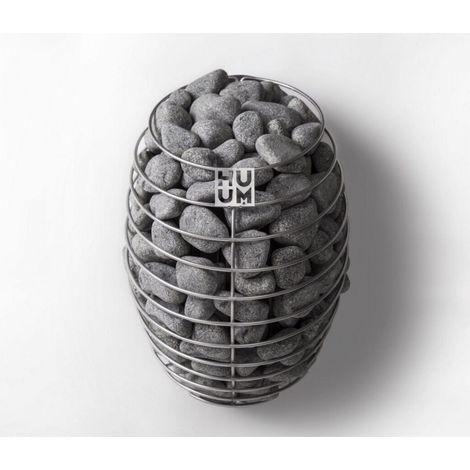 Huum OÜ Huum Saunaofen DROP (6 kW aus Metall in Grau, (1/5)