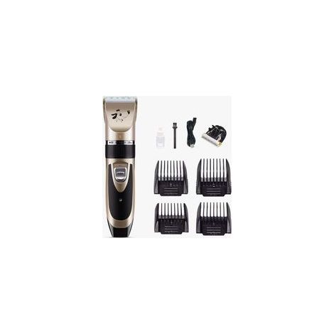 Tondeuse Chien Professionnel Poil Long Epais Animal Silencieux Rechargeable Electrique Tondeuse pour Chien et Chat Dog Clipper Kit (1/5)