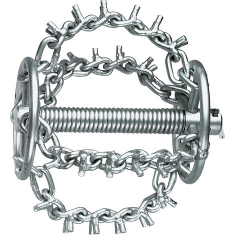 ROTHENBERGER Tête à chaîne de nettoyage SP avec 4K et anneau, 16K, 30mm - 72182