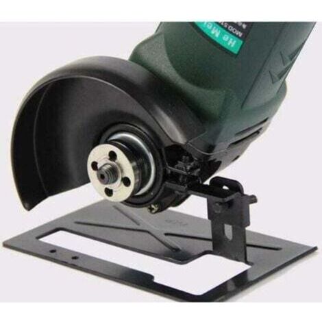 Support pour meuleuse d'angle + protection réglable de 20 à 30 mm, adapté aux outils de bricolage pour le travail du bois, SEMAket (1/3)