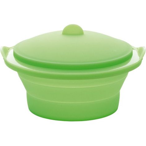 Vaporera Plegable Verde Silicona BRABANTIA