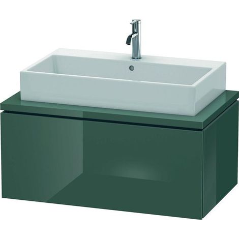 DU WTU für Konsole L-Cube 400x920x547mm 1 Auszug, Dolomiti Grey Hochglanz (1/5)
