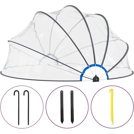 vidaXL Cubierta capota de piscina 440x220 cm (1/2)