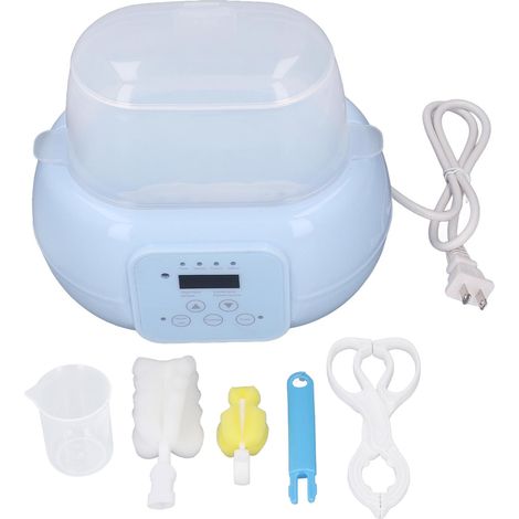Réfrigérateur à biberons à température constante avec fonction vapeur de nettoyage, décongélation de lait, chauffage pour aliments et lait maternel, prise US 110V, type 1 (1/5)