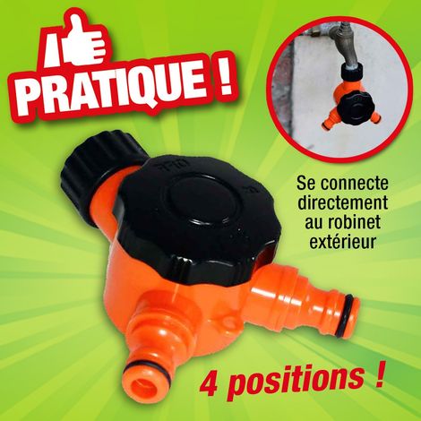 BI-PASSE ROBINETS 4 POSITIONS (1/2)