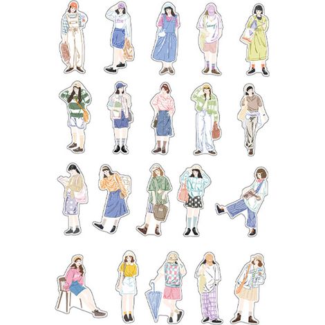 Pack d'autocollants infeelme, série « My Favorite You », autocollants décoratifs pour journal à thème, 40 autocollants. La vie vaut la peine d'être vécue. (1/4)