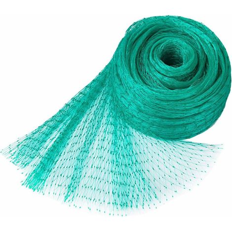 Filet de protection anti-oiseaux de 10 m pour le jardin, maille de 1,5 cm - Protection pour bassins, fruits, fleurs, légumes et plantes - Longziming (1/5)
