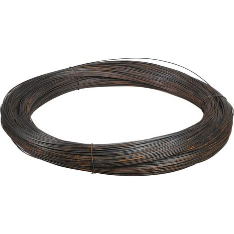 Fil recuit 3mm pour ligaturage armatures béton – Acier recuit – Bobine 5kg – Souple et résistant à la corrosion – Filiac