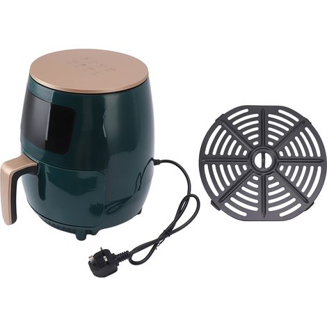 Friteuse sans huile 2600W 6L grande capacité électrique intelligente pour maison 220V vert (1/5)