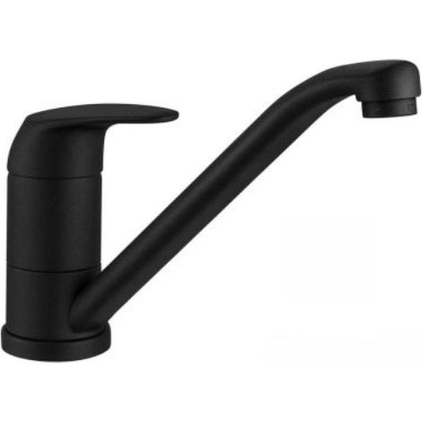 Miscelatore Apell da cucina monocomando a canna bassa Granito Nero APL4070GB (1/2)