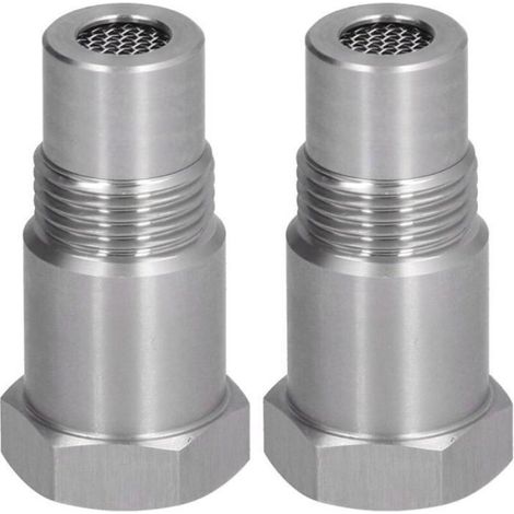 Adaptateur Capteur Oxygène - M18x1.5 - Pour Vérification Échappement et Moteur - 2 Pièces (1/4)