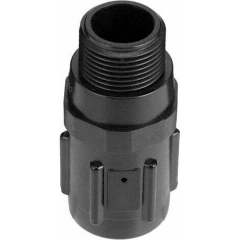 Réducteur de pression pour irrigation goutte à goutte – 20 PSI, filetage 3/4", noir, pour jardin et ferme (1/5)