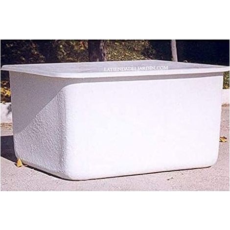 Suinga – Réservoir rectangulaire 1000 L – Couvercle inclus – Dimensions 142x109x85 cm – Pour eau potable et produits alimentaires – Anticorrosif