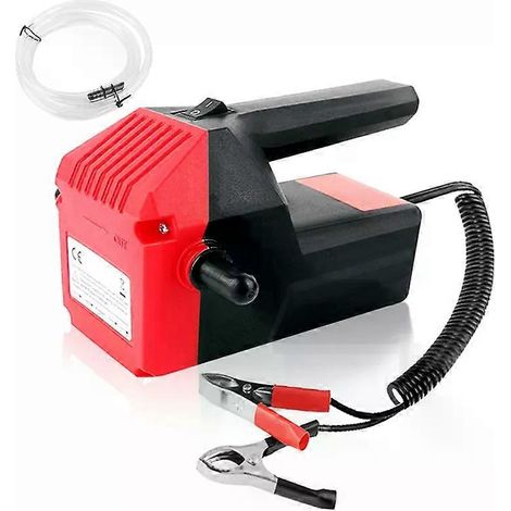 Pompe à huile moteur électrique 12V/24V pour voiture, bateau, moteur diesel, extracteur de fluide diesel, pompe d'aspiration pour vidange et transfert de carburant + tube (1/5)