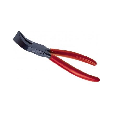 Jouanel – Pince circlips coudée 22 mm – Articulation entrelacée – Poignées gainées PVC pour confort – Pour espaces confinés