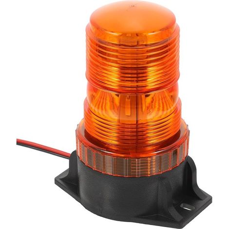 Ciieeo Feux Stroboscopiques à LED 15w Orange Visibilité Élevée (1/5)