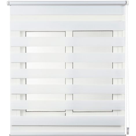 ESTOR ENROLLABLE CLIP&FIX NOCHE&DIA BLANCO 60x180cm (1/5)
