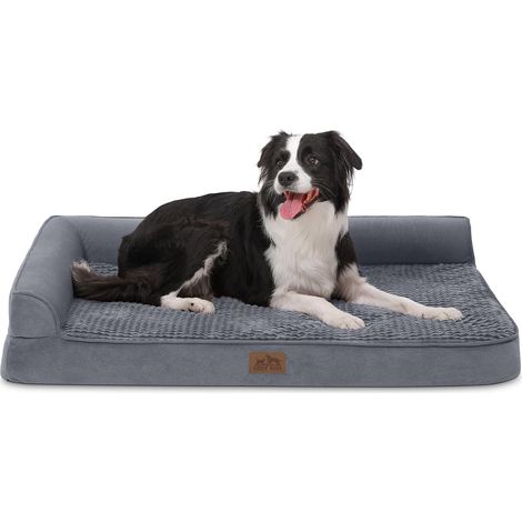 Panier pour Chien Orthopédique, Très Grand Chien XL, Gris (1/5)