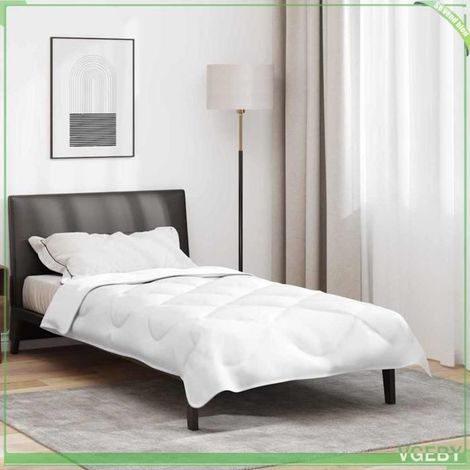 42007781 Duvet 2-en-1 Blanc 135 x 200 cm Polyester (1/5)