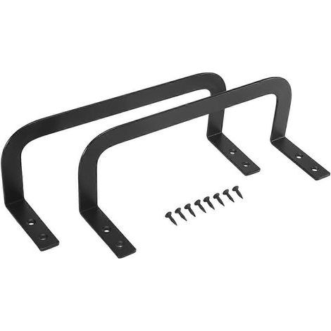 Lot de 2 butées de matelas. barres de retenue métalliques pour lits réglables. empêchent le matelas de glisser. (1/5)