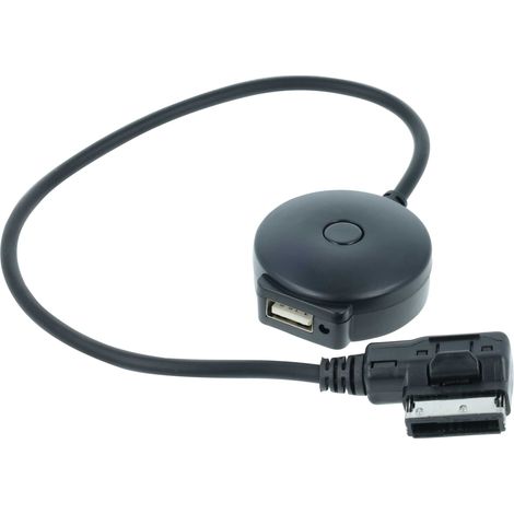vhbw Bluetooth-Adapter USB, MMI-AMI kompatibel mit Auto, KFZ VW Bora, Caddy, Eos, Golf, Jetta, New Beetle, Passat, Phaeton