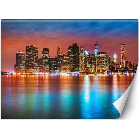 Carta Da Parati, Manhattan di notte - 400x280 (1/5)