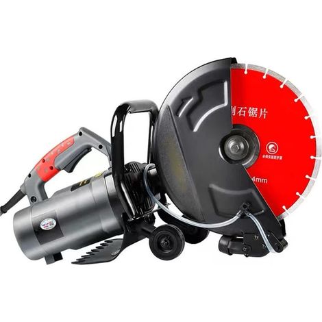 18 Cm 8800 W Monopuce Béton Mur Découpeuse Grand Angle Meulage Eau Électricité Machine À sous Tailleur De Pierre (1/5)