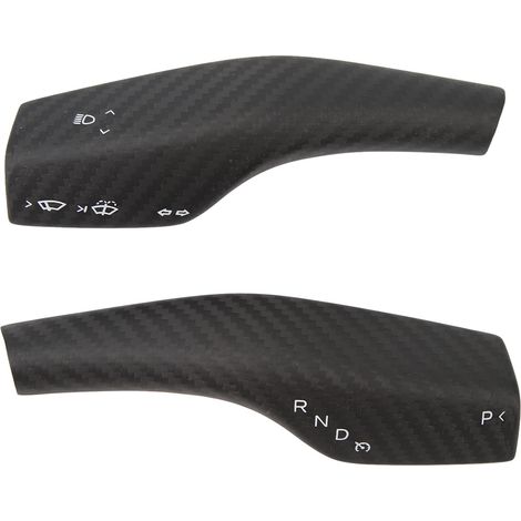 FOREHILL 2er-Pack Lenkradbezüge aus Echtcarbon, kratzfest, für Tesla Model 3 Y, 3K Twill, matt (1/5)