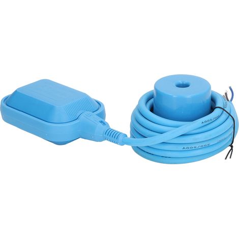 Interrupteur à flotteur de niveau d'eau avec câble 4m, pompe à eau, contrôle automatique de niveau liquide pour réservoir, 250-380V (1/5)