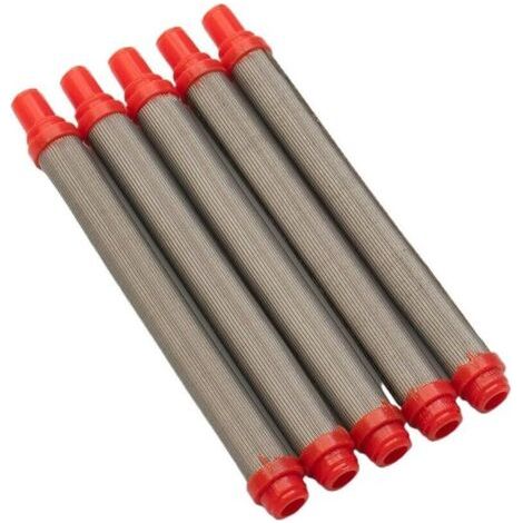Lot de 5 filtres à peinture sans air 200 mailles en acier inoxydable pour pistolet à peinture Wagner Airless (1/5)