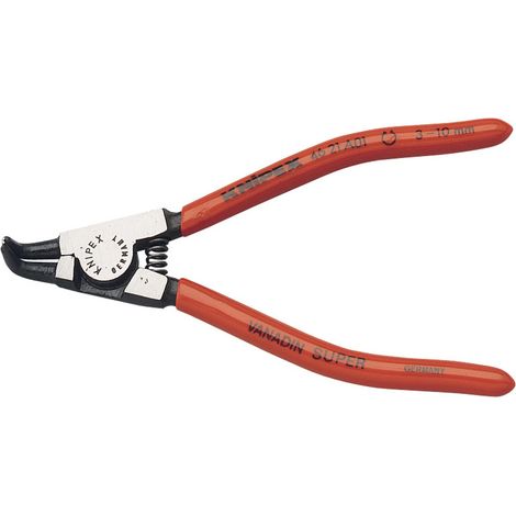 Knipex Draper External Circlip Pliers 3-10mm, Bent Tips, Model A01, Part Number 80917 (1/5)