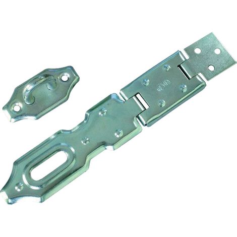 Porte cadenas à recouvrement - Longueur : 62 + 36 +23 mm - Recouvrement : 100 mm - Section : 26 X 1 mm - ITAR (1/2)