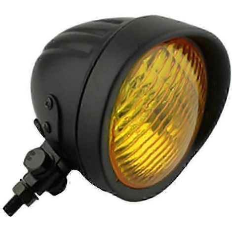 Phare de moto vintage, universel, haute luminosité, facile à installer pour la plupart des modèles