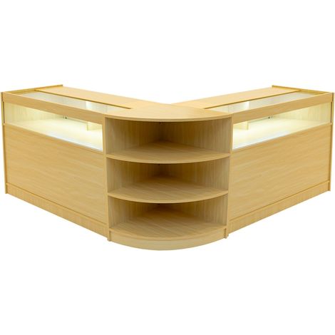 Theseus LED Shop Counter Set LM60 & 2 x B1200 - Maple (1/5)