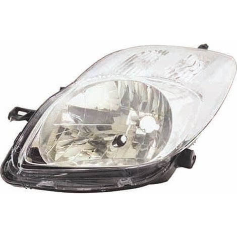 Phare avant gauche chromé type Valeo Toyota Yaris 2 phase 2 2009-2011