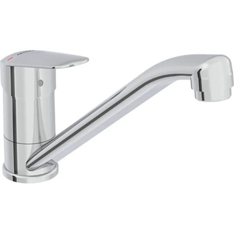 Grifo de cocina redondo cromado BlueStep VitrA Flow (1/5)