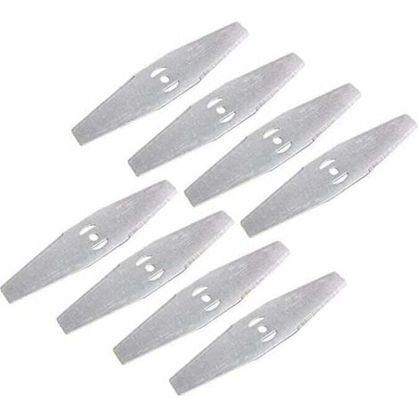 16 Lames Métal Coupe Bordure, XU, Universelles Pour Tondeuse Sans Fil - (1/3)