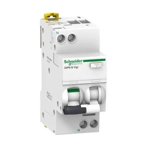 Disjoncteur différentiel Idpn N Vigi 1P+N C16 30Ma A - A9D32616