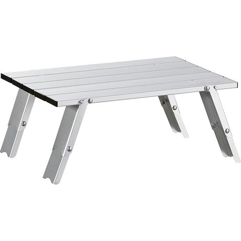 Uquip Handy Aluminium Folding Coffee Table – Adjustable in 2 Heights (11/16 cm) (1/5)