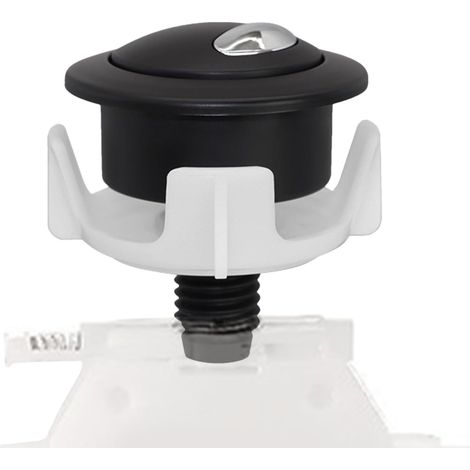 Bouton de Chasse pour Réservoir de Toilettes Outil de Remplacement pour Commandes de Chasse pour Toilettes Pour Amélioration de Salle de Bains et Rénovation Domestique (1/5)
