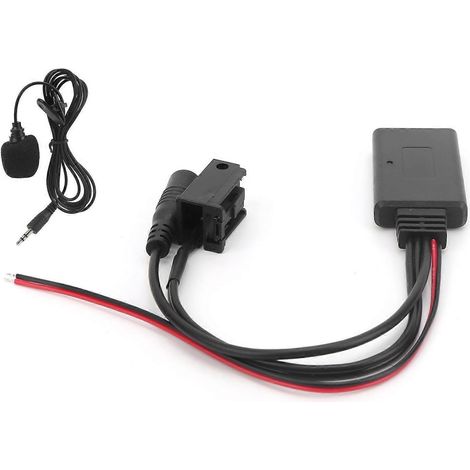 Bluetooth 5.0 AUX-Audioadapter mit 8-poligem Mikrofon und Freisprecheinrichtung, passend für Ford 5000/6000 CD-Stereoanlage