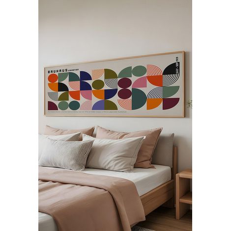 Arte de pared de MDF con marco Painting Multicolor (1/5)
